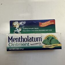 Mentholatum Ointment 1 OZ HTF Vintage picture