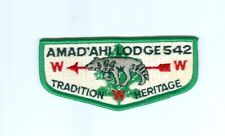 OA  Lodge 542 Amad'Ahi flap picture