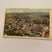 Bird's Eye View of Business Section, Shamokin PA Linen Unposted c1930’s picture