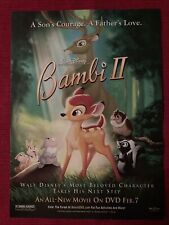 Walt Disney World Bambi II 2006 Print Ad - Great to Frame picture