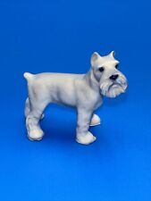 Vintage Retired 12/2021 HAGEN-RENAKER Dog Schnauzer Figurine Miniature 00898 picture