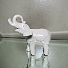 Lenox China Gold Embellished Elephant Standing trunk raised picture