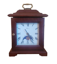Vintage Wilton Shelf Clock with Hermel Mvmt + Moon Phase Hidden Drawers working picture