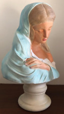 Vintage Antique Catholic Mother and Child Statue 13