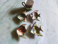 chubu china occupied japan ANGEL FISH SET OF FOUR picture