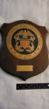 US NAVAL SECURITY GROUP - ATLANTIC (INTELLIGENCE) CREST PLAQUE / VERY NICE  picture