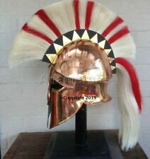 Vintage Collectible 18 Gauge Corinthian Medieval Armor helmet without stand picture
