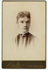 Cabinet Photo - Philadelphia, Pennsylvania - Lady with Striped Top  picture