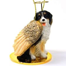 Bernese Mountain Dog Ornament Angel Figurine Hand Painted picture