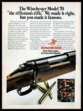 1976 WINCHESTER Model 70 Rifle AD The Rifleman's Rifle  picture