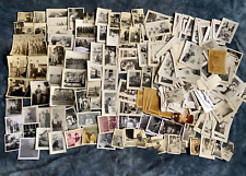 Vintage Lot 400+ Found Black White Photos 1940 - 1980 Polaroid Military Family picture