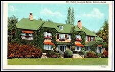 Postcard Mrs. Ralph Johnson's Estate, Belfast, Maine  ME Y61 picture