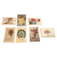 Vintage Postcards Unused Christmas New Year General and Calendar 7 Total picture