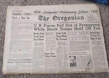 The Oregonian Newspaper Centennial Anniversary Edition 1850-1950 Portland Oregon picture