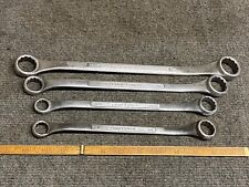 Rare Vintage Craftsman 4 Pc 1950’s Pre =V= Boxed End Wrench Set USA No Part # picture