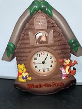 Winnie the Pooh Cuckoo Wall Clock Rare Sold For Parts Or Repair Does Not Turn On picture