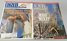 Engineering News Record, 2 Issues, September 17 & 24, 2001 - 9/11/01 - September picture