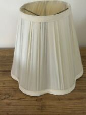Vintage Empire Bell Pleated Scalloped Fluted Lamp Shade 9” picture