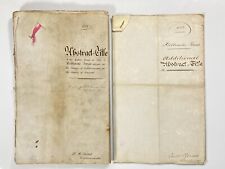 1882 & 1888 Indenture Abstract Of Title Holbeache Farm, Kidderminster, Worc picture