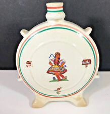 Vintage Granit Handmade Bud Vase Hungary Porcelain Dancing Girl Ceramic Jar 2752 picture