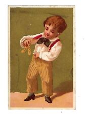 c1890's Trade Card Imported French Goods, Henri Marcelleni's, Phillippe Cadeau picture