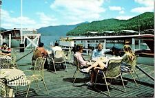 Holiday Harbor Lake Placid New York Historic Doris Tourboat Chrome Postcard picture