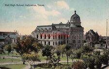 Postcard Ball High School Galveston Texas TX picture