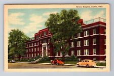 Toledo OH-Ohio, Flower Hospital, Antique Vintage Souvenir Postcard picture