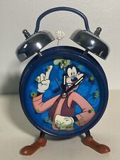 Vintage Walt Disney World Goofy Alarm Clock Battery Operated Preowned Works picture