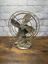 Vintage Chrom-Ever Electric Desk Fan Aluminum Tested & Working picture