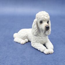 Sandicast White Poodle Small Dog Figurine Canine Collection SS12102 picture