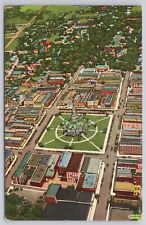 Paris Illinois IL, Aerial View of City Vintage Postcard picture