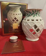 Lenox Holiday Porcelain Fragrance Warmer  6” Tall  Dimension Collection picture