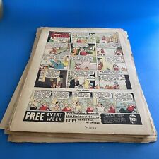 1932-34 Little Orphan Annie Loose Color Full Page Comics Approx 25 Mixd Dates MR picture
