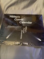 Vintage 1985-86 Halley's Comet Calendar & Comet Chronicles Booklet Space Stars picture
