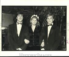 1989 Press Photo Participants in the Sub-Debutante's Annual Dinner - noc02460 picture
