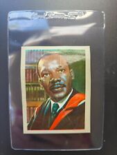 1967 Ed Ferma Inventos Y Viajes Martin Luther King JR MLK Trade Card Crease picture