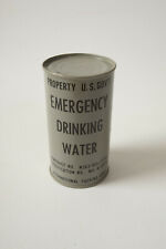 US Government (C1L) Emergency Drinking Water 10 oz Can N 383-155S-77754 (JSF6) picture