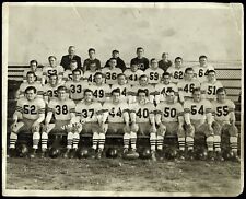 Vintage Sports Photo School Football Team picture