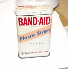 Vintage Johnson & Johnson Band Aid Tin picture