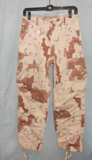 USGI 6 Color Chocolate Chip Desert Camouflage Combat Pants SR 1981  picture