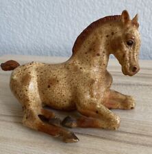 Vintage Breyer Horse Lying Down Red Roan Foal  Speckled #167 picture