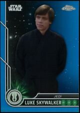 Luke Skywalker Blue Refractor 2023 Topps Chrome Star Wars #’d/150 picture