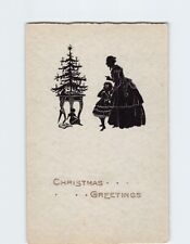 Postcard Christmas . . . . . . . . Greetings with Christmas Art Print picture