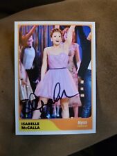 Isabella McCalla Custom Signed Card - Alyssa Greene In Broadway's The Prom picture
