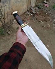 Hand forged D2 Steel Bowie knife crocodile Dundee Outback knife with sheath picture
