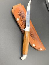 Very Rare Vintage Queen Small Fixed Blade With Sheath picture