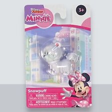 Disney Junior Minnie Mouse Pet Snowpuff Collectible Mini Figure Toy Cake Topper picture