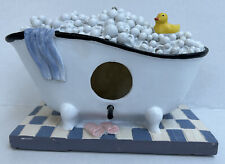 Unique Hanging Bird House Bubble Bath Rubber Duck In Tub picture