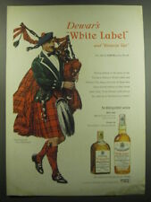 1948 Dewar's White Label and Victoria Scotch Ad - Tartan of Clan MacGregor picture